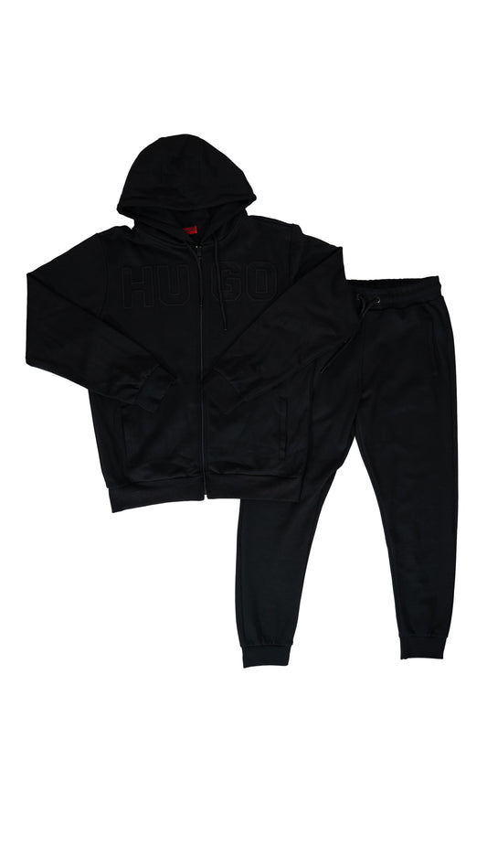 HUGO Crna Komplet Trenerka sa Velikim Logom