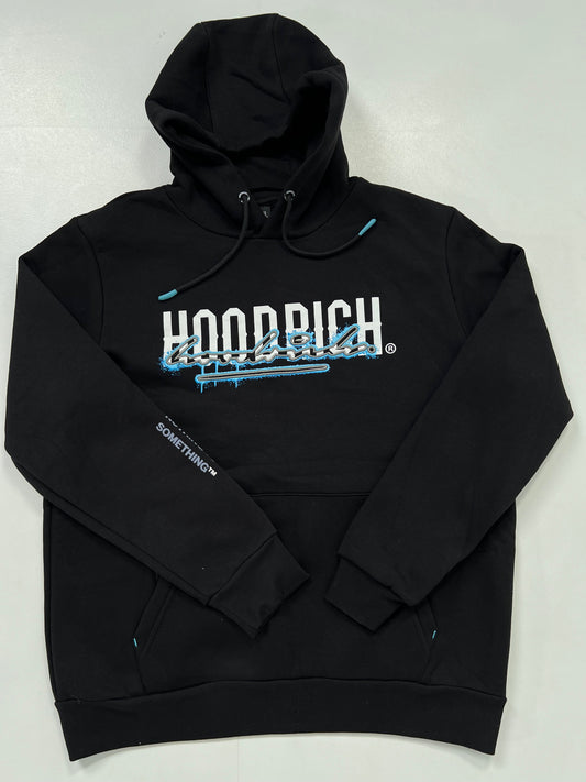 HOODRICH Crni Duks 'From nothing To Something' sa Štek Džepom na Rukavu