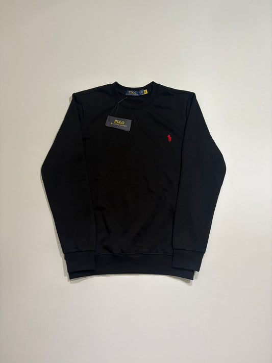 Polo Ralph Lauren Crni Duks sa Minimalistic Logom