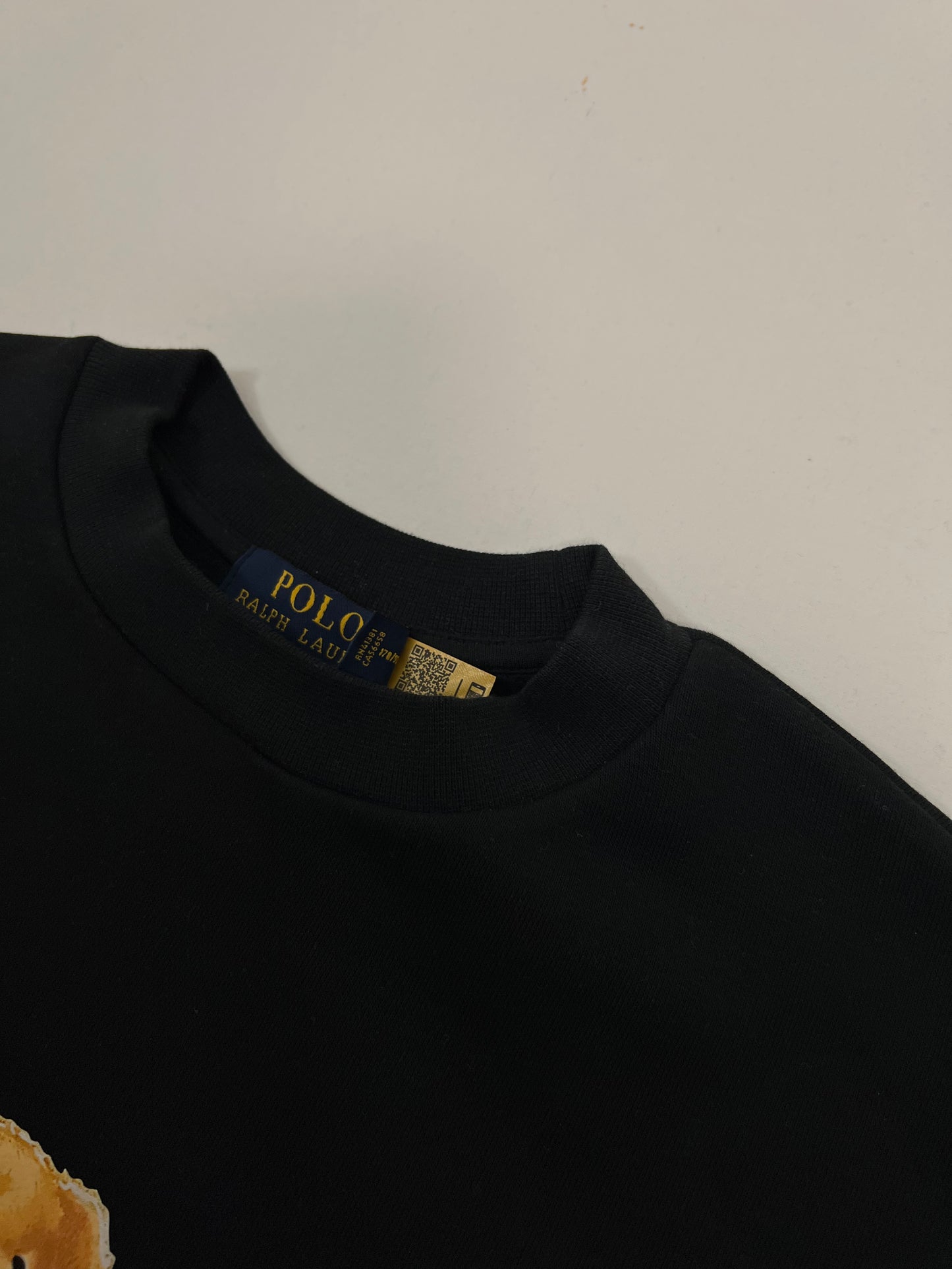 Polo Ralph Lauren Crni Duks sa Elegant Printom