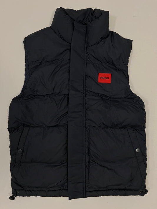 HUGO Teget Prsluk sa Crvenim Box Logom