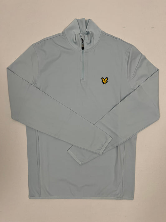 Lyle & Scott Baby Blue Quarter-Zip Sport Duks