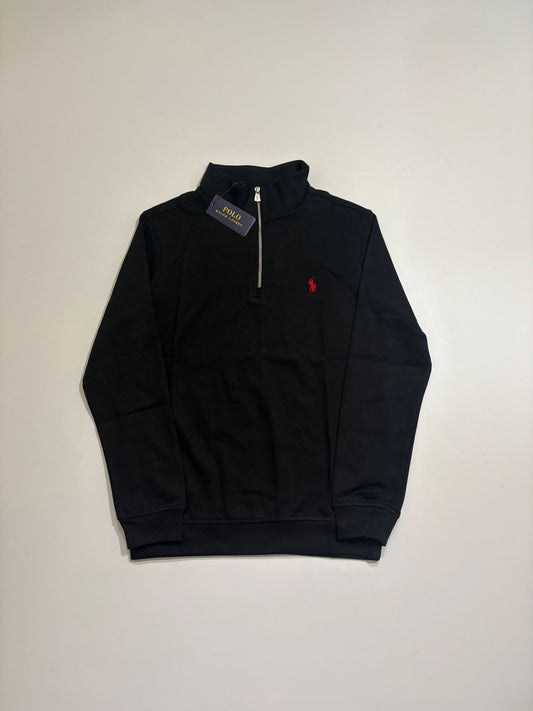 Polo Ralph Lauren Quarter-Zip Duks sa Minimalistic Logom