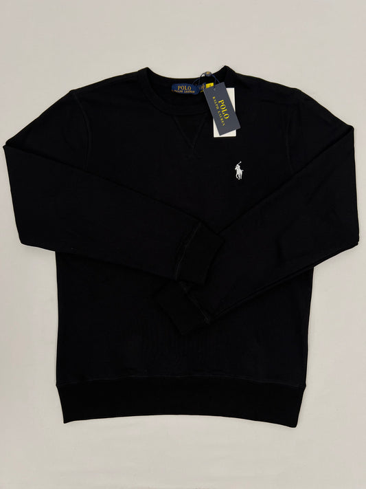 Polo Ralph Lauren Crni Duks sa Belim Minimalistic Logom