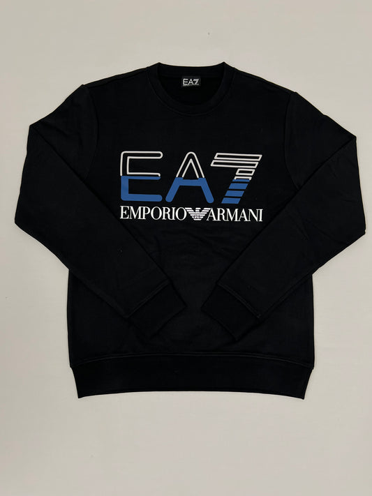 Emporio Armani EA7 Crni Duks sa Big Logom