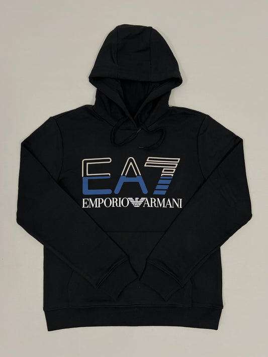 Emporio Armani EA7 Crni Duks sa Big Logom