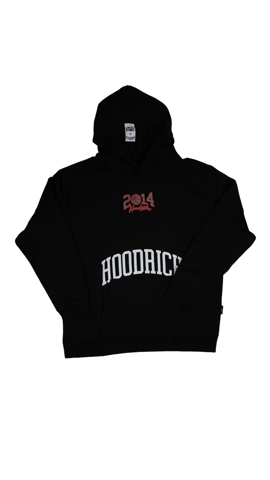 HOODRICH Crni Duks sa 'Money Collector' printom