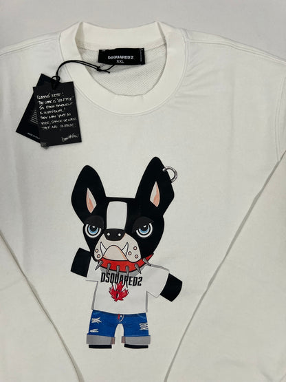 Dsquared2 Beli Duks sa Dog Printom