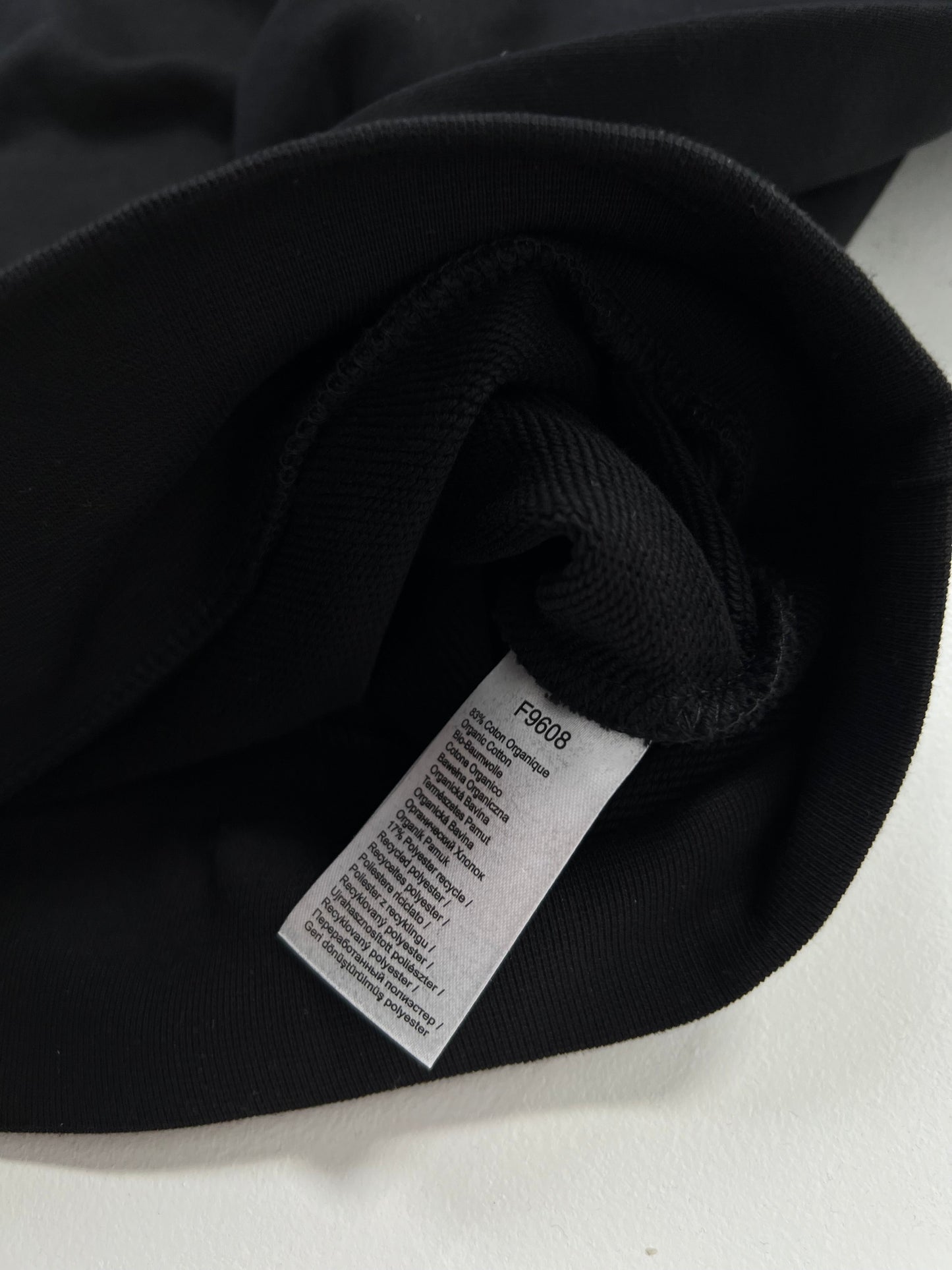 Lacoste Sweatshirt Crni Duks sa Basic Logo