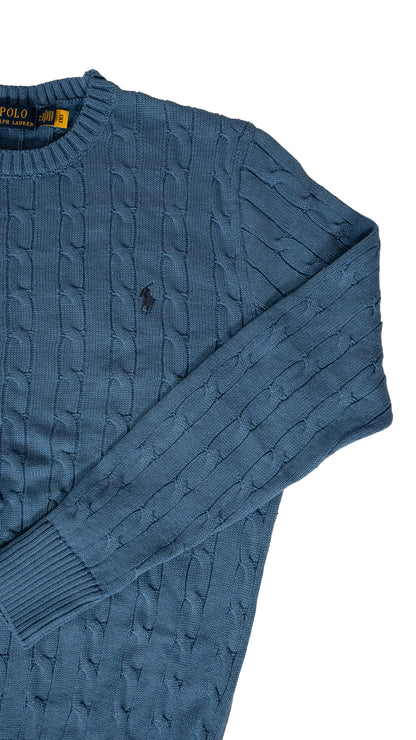 Polo Ralph Lauren Plavi Džemper sa Minimalistic Logom