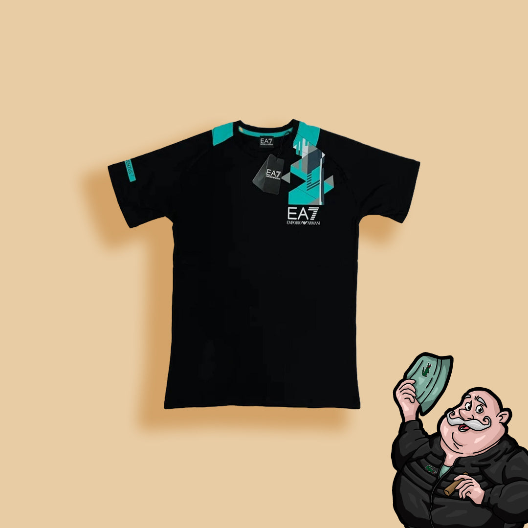 Emporio Armani EA7 Natural Aventus Crna Majica