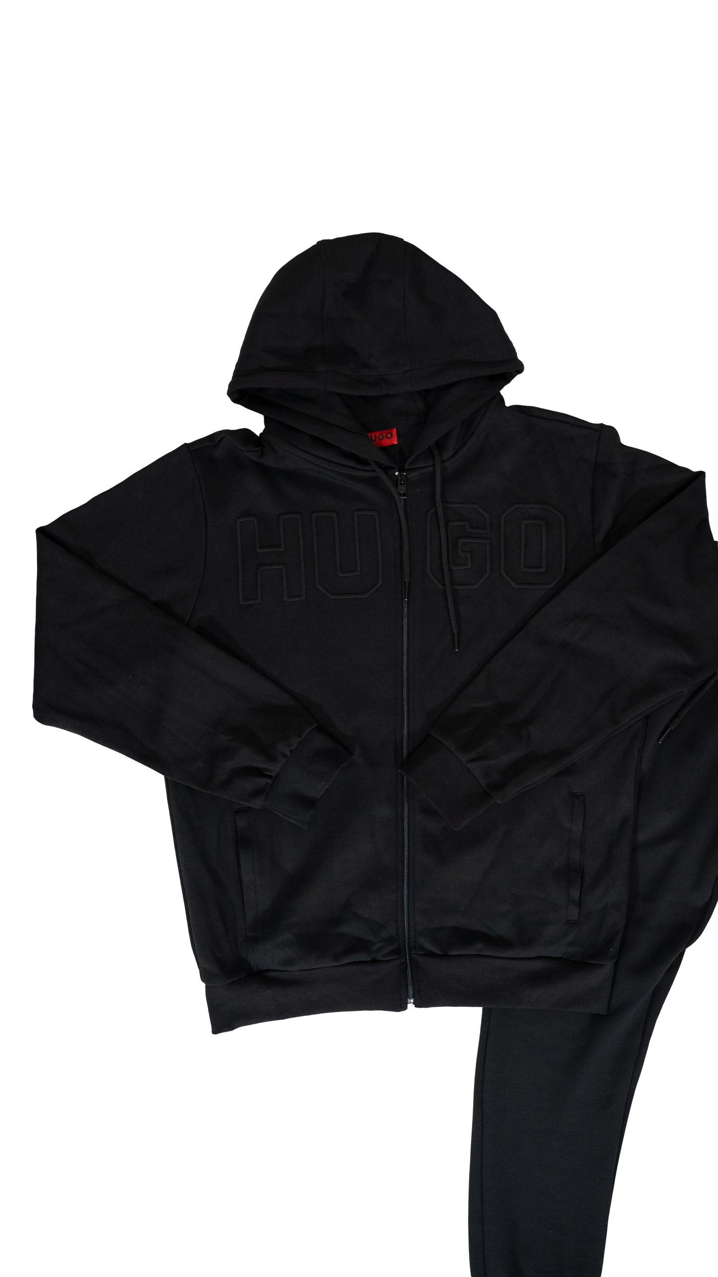 HUGO Crna Komplet Trenerka sa Velikim Logom