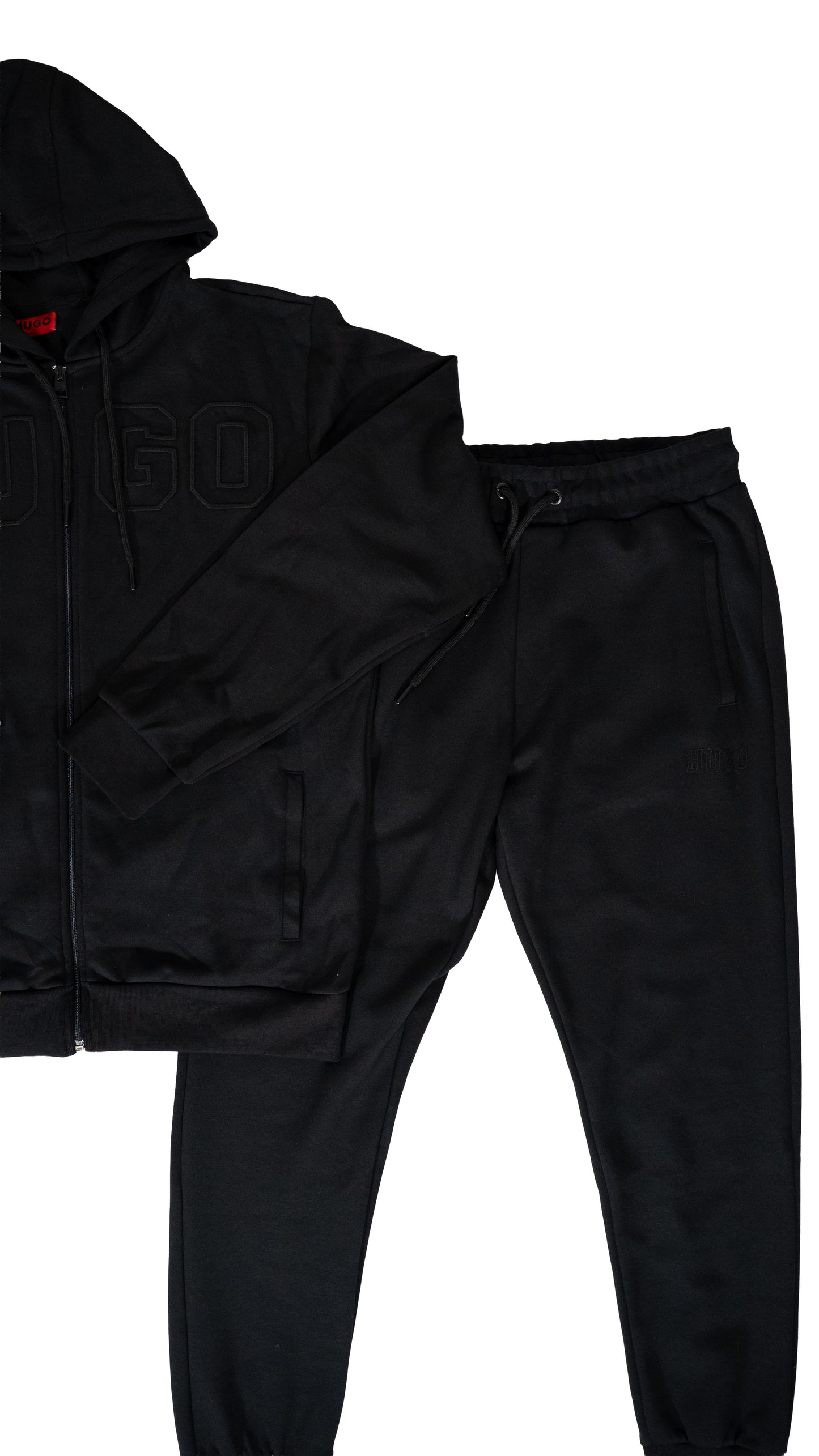 HUGO Crna Komplet Trenerka sa Velikim Logom