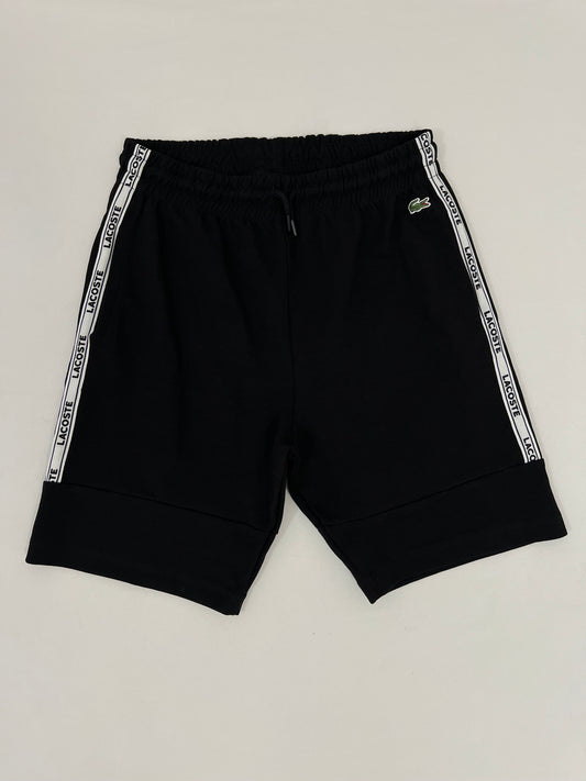 Lacoste Crni Šorc sa Text Logom