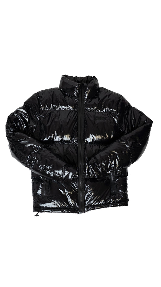 HUGO Crna Sjajna Jakna