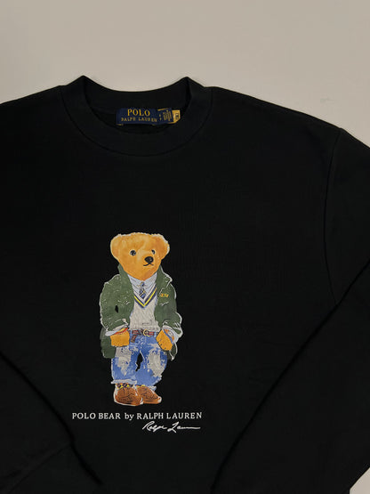 Polo Ralph Lauren Crni Duks sa Elegant Printom