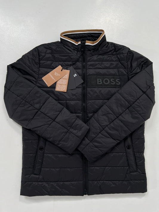 BOSS Crna Elegant Jaknica za SS25