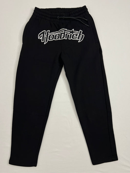 HOODRICH Crni Donji Deo Trenerke sa Zvezda Logom