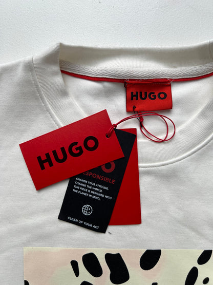 HUGO Beli Duks sa Zebra Printom