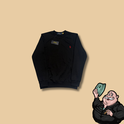 Polo Ralph Lauren Crni Duks sa Minimalistic Logom