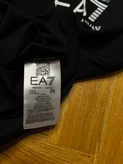 Emporio Armani EA7 Natural Aventus Crna Majica