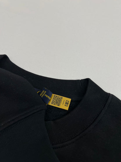 Polo Ralph Lauren Crni Duks sa Couple Bear Printom