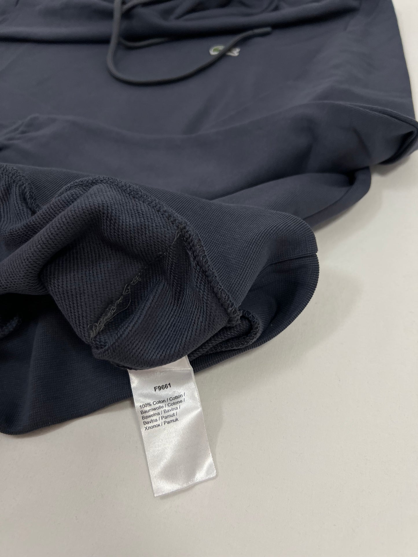 Lacoste Titan-Plavi Duks sa Minimalistic Logom