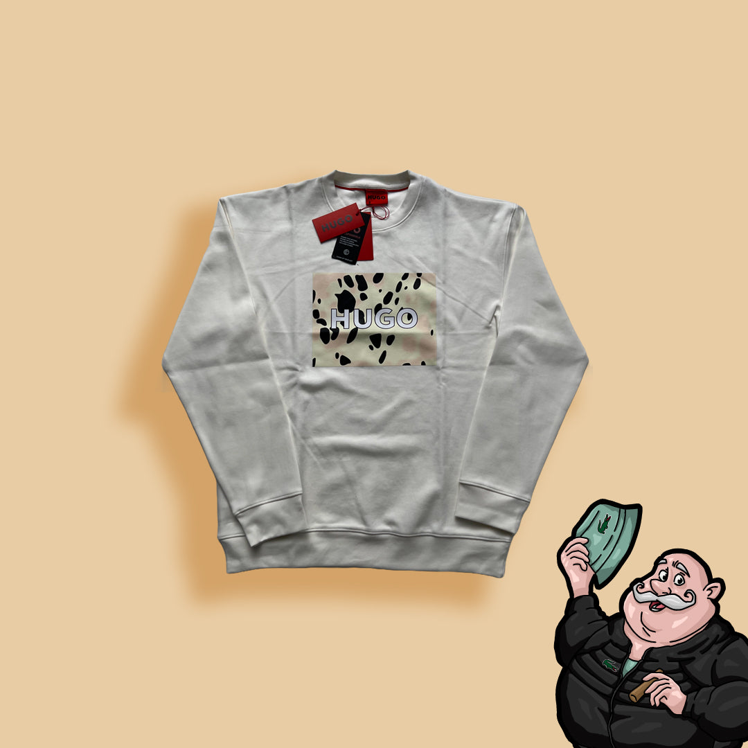 HUGO Beli Duks sa Zebra Printom