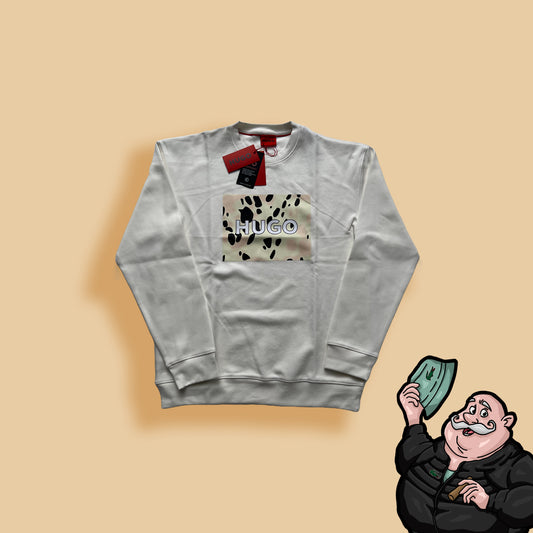 HUGO Beli Duks sa Zebra Printom