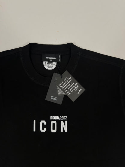 Dsquared2 ICON Crna Majica sa Minimalistic Logom
