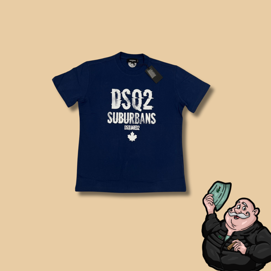Dsquared2 Teget Majica sa DSQ2 SUBURBANS Printom