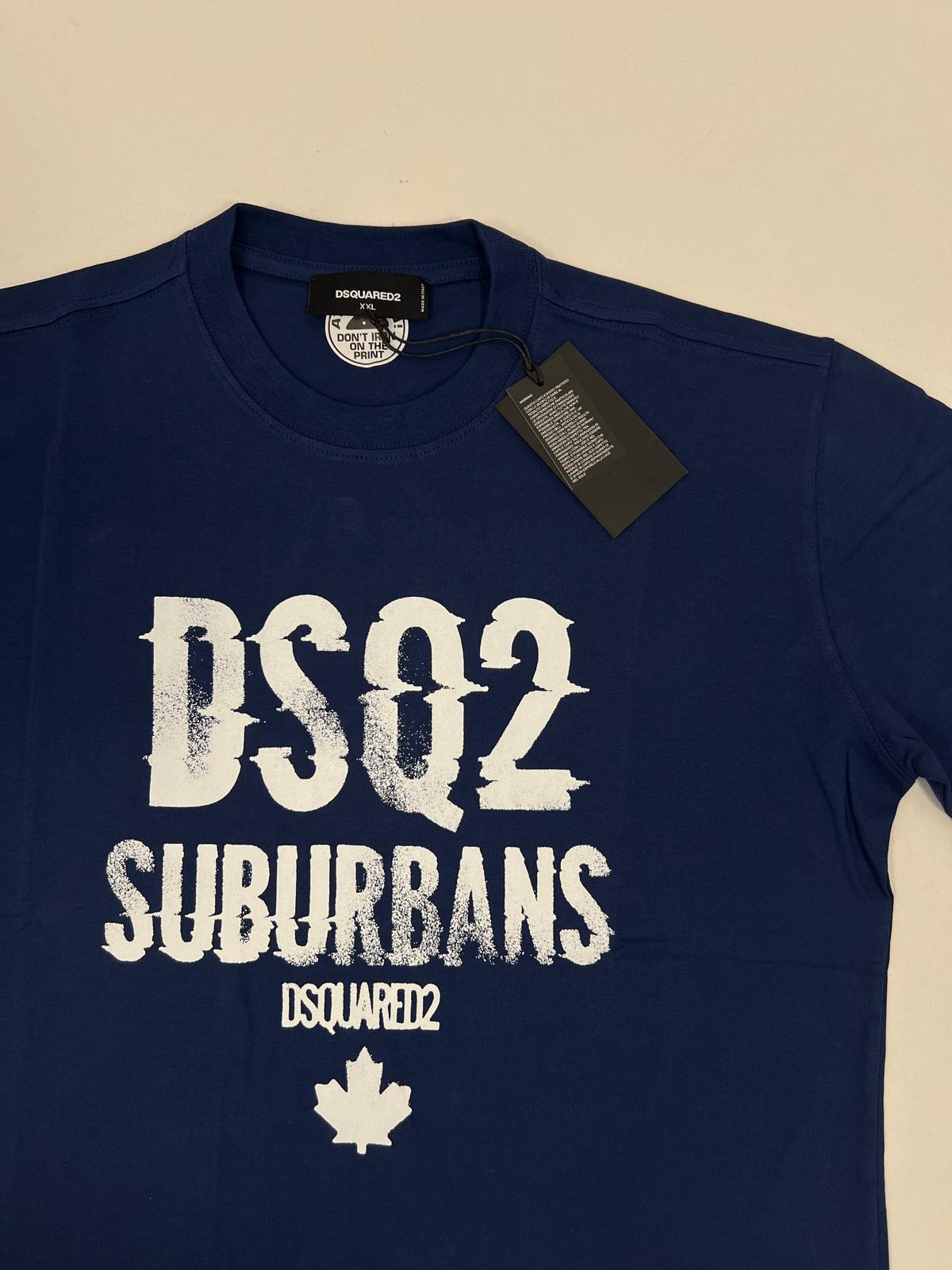 Dsquared2 Teget Majica sa DSQ2 SUBURBANS Printom
