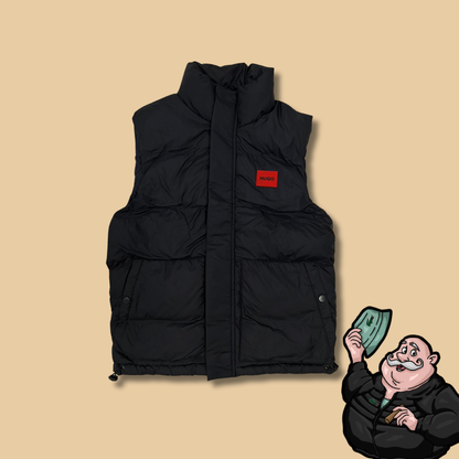 HUGO Teget Prsluk sa Crvenim Box Logom