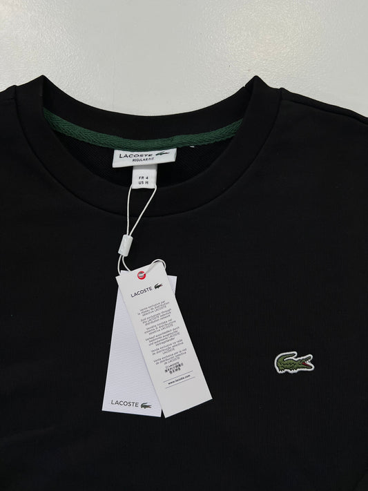 Lacoste Sweatshirt Crni Duks sa Basic Logo