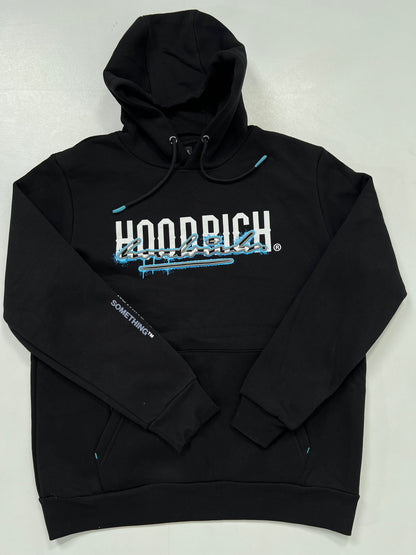 HOODRICH Crni Duks 'From nothing To Something' sa Štek Džepom na Rukavu