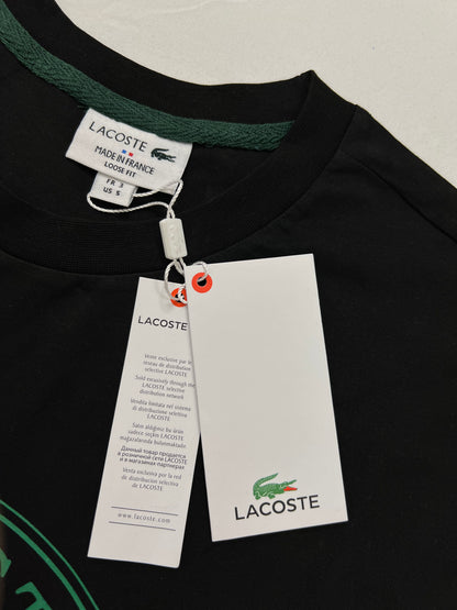 Lacoste Crna Majica French Sportswear Logom