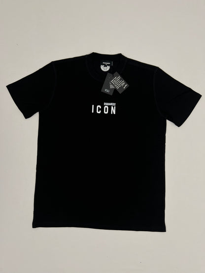 Dsquared2 ICON Crna Majica sa Minimalistic Logom