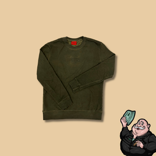 HUGO Isprano-Maslinasti Duks sa Box Logom