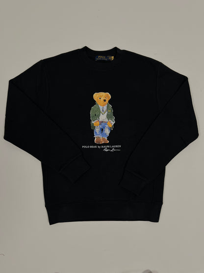 Polo Ralph Lauren Crni Duks sa Elegant Printom