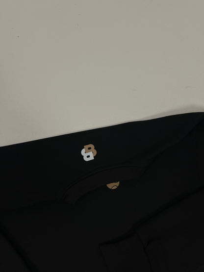 BOSS Crni Duks sa Logom i Tennis Printom