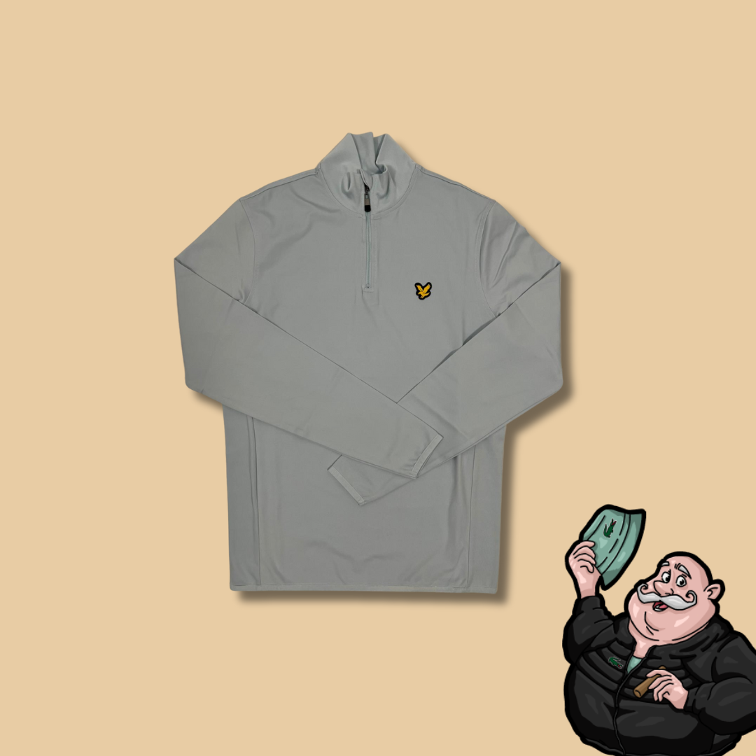 Lyle & Scott Baby Blue Quarter-Zip Sport Duks