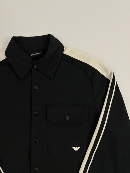 Emporio Armani EA7 Crna Sport-Elegant Košulja/Kaput