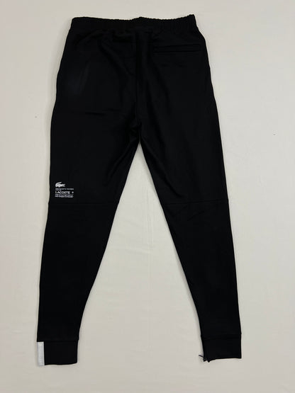 Lacoste Sport Crni Donji Deo Trenerke sa Big Text Logom