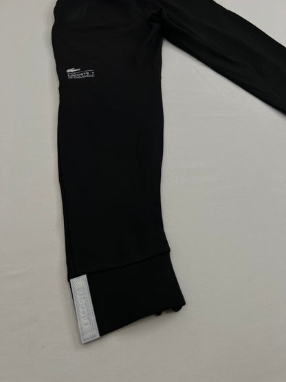 Lacoste Sport Crni Donji Deo Trenerke sa Big Text Logom