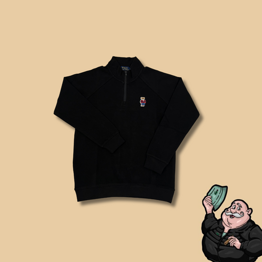 Polo Ralph Lauren Quarter-Zip sa Elegant Bear Logom