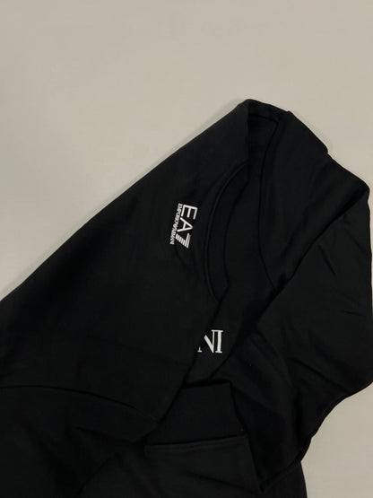 Emporio Armani EA7 Crni Duks sa Big Logom