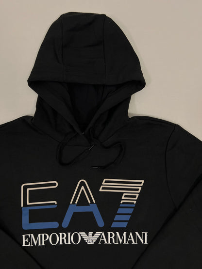 Emporio Armani EA7 Crni Duks sa Big Logom