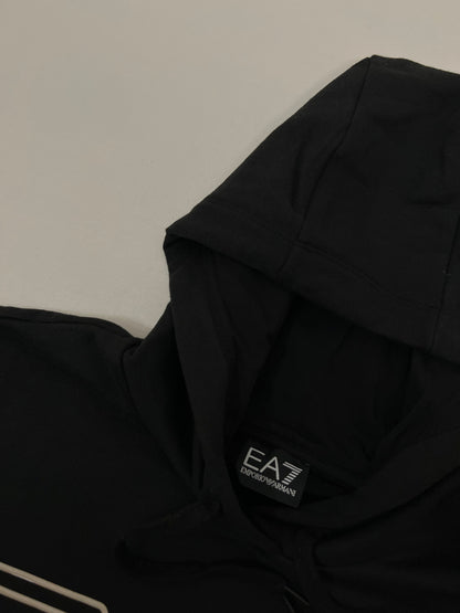 Emporio Armani EA7 Crni Duks sa Big Logom