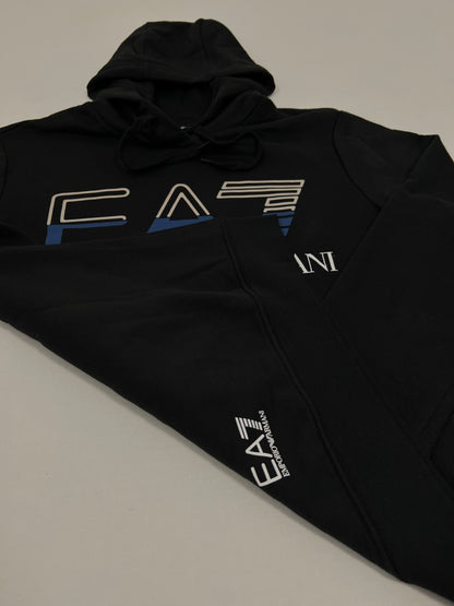 Emporio Armani EA7 Crni Duks sa Big Logom