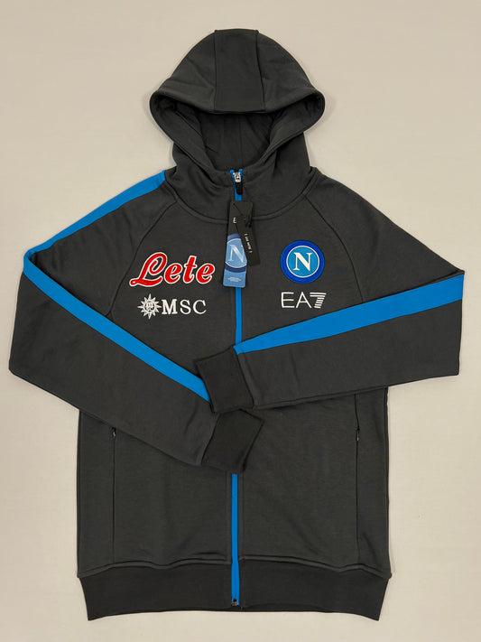 Emporio Armani EA7 x Napoli Sivi Sportski Duks